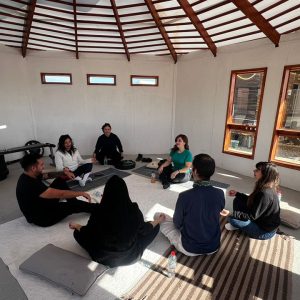 Terapia grupal en Gimnasio